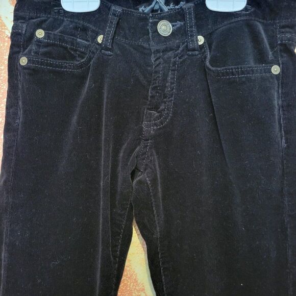 *7 FOR ALL MANKIND girls DESIGNER BLACK CORDUROY Final Discount - Picture 13 of 15